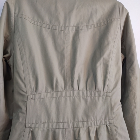 Mossimo Women's Beige Trench Coat Size M - Picture 10 of 12